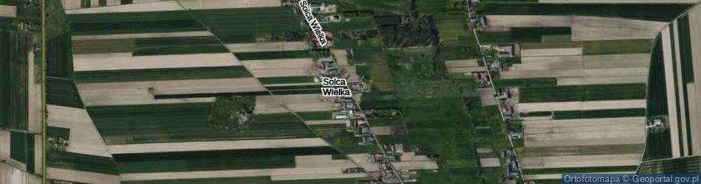 Zdjęcie satelitarne Solca Wielka ul.